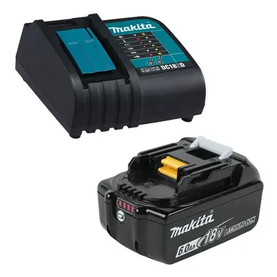 Genuine Makita 18V 6.0Ah LXT Lithium Battery BL1860 + DC18SD 240v Charger