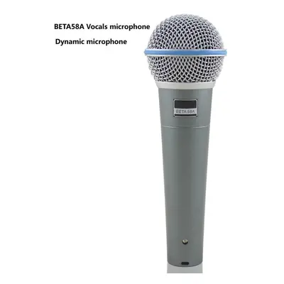 (as the picture) Beta 58a Microphone Wired 6.5mm Dynamic Home Studio Recording Handheld Mic For 