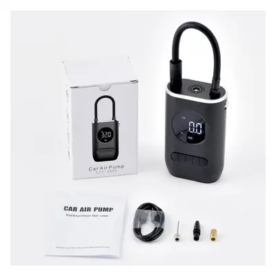 (as the picture) Portable Mini Self-propelled Electric Tire Inflator Air Pump Hand-held Wireless