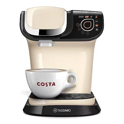 TASSIMO Bosch My Way TAS6507GB Coffee Machine, Watt, 1.3 Litre - Cream