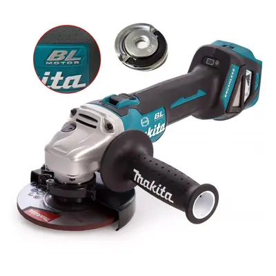 Makita DGA513Z 18v Cordless Brushless 125mm Angle Grinder Bare + Flange Nut