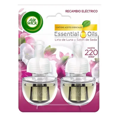 Air-Wick Smooth Satin And Moon Lilly Electric Air Freshener Refill 2x19ml