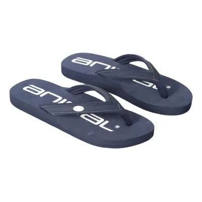 (9 UK, Blue) Animal Womens/Ladies Swish Recycled Flip Flops