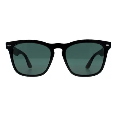 Ray-Ban Sunglasses RB4487 Steve Polished Black Dark Green