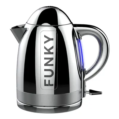 Funky FK01CHROME 3000W 1.7L Kettle, Chrome