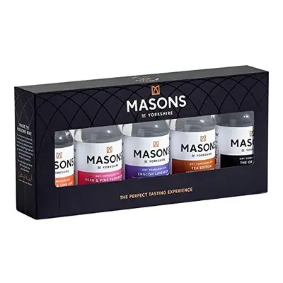 Masons of Yorkshire Gin Gift Set, Dry Craft Gin in Original & Flavoured Selection, The Perfect G