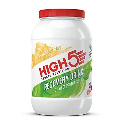 HIGH5 Recovery Drink High in Whey Protein Isolate Promotes Recovery (Banana & Vanilla, 1.6kg)