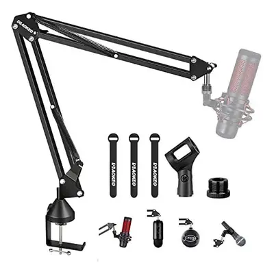 Microphone Boom Arm,Aokeo AK-35 Adjustable Compact Mic Suspension Boom Scissor Arm Stand For Blu