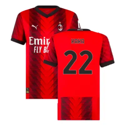 (XS) AC Milan Home Shirt (Ladies) (Kaka 22)