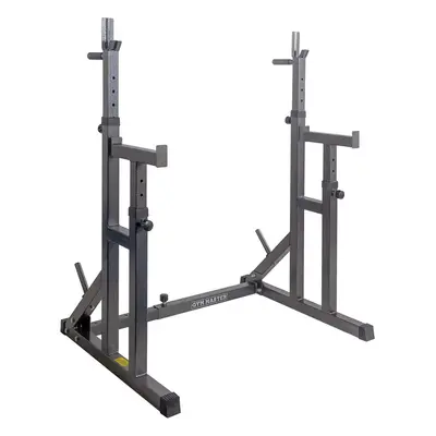 GYM MASTER Adjustable Squat Rack & Dip Stand Weightlifting Rack