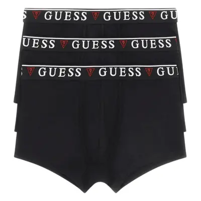 Guess Pack Brian Hero Boxer Trunks - Jet Black / Frost Grey