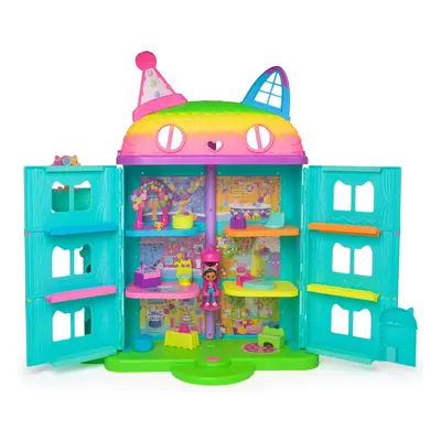 Gabby's Dollhouse Rainbow-Themed Celebration Doll House