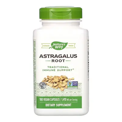 Nature's Way, Astragalus Root, 1,410 mg, Vegan Capsules