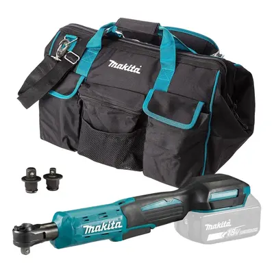 Makita DWR180Z 18v Ratchet Wrench 1/4" - 3/8" Square Drive + Makita Shoulder Bag