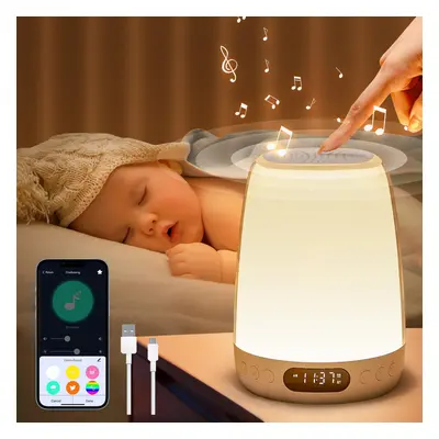 One Fire Baby Night Light Kids Night Light Colors+14 White Noise Night