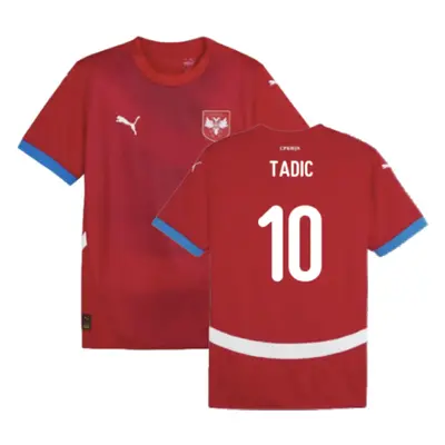 (M) Serbia Home Shirt (Tadic 10)