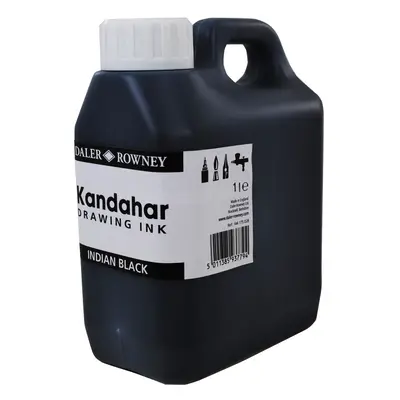 Daler Rowney Black Kandahar Ink 1L