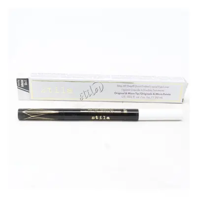 (Snow / Intense Black) Stila Stay All Day Dual Eye Liner 0.33oz/1.0ml New With Box