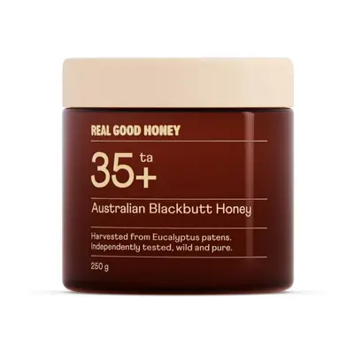 REAL GOOD Australian Blackbutt Honey Jarrah TA35+ 250g