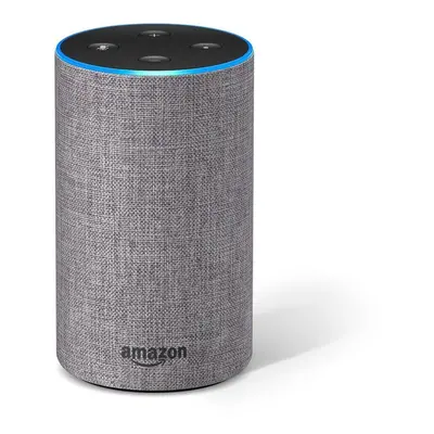 (Heather Grey Fabric) All-new Amazon Echo (2nd generation)