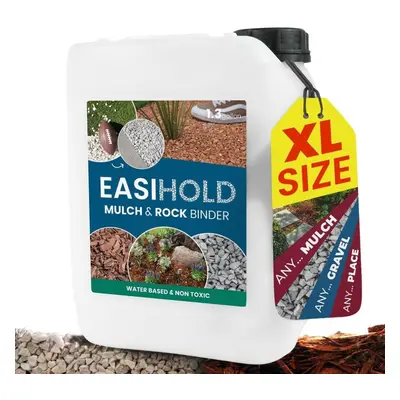 Vuba EASIHOLD ROCKS - 5L Gravel Binder for Bonding Stones, Bark and Gravel on Borders, Patios an