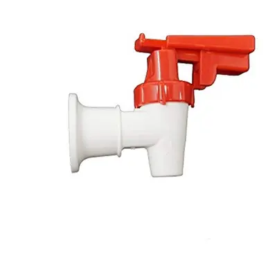 Oasis Faucet Assembly White Body and Red Safety Handle