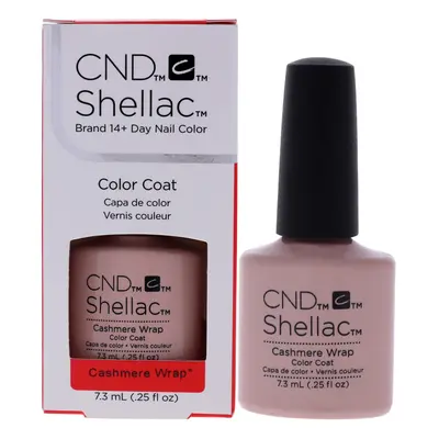 Shellac Nail Color - Cashmere Wrap by CND for Women - 0.25 oz Nail Pol