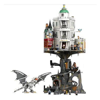 Gringotts Wizarding Bank Collectors' Edition With Printed Box Fit For Lego