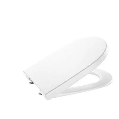 A801D10001 The Gap Round Toilet Seat and Lid, White