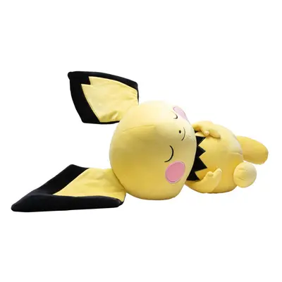 Pokemon Pichu Sleeping Plush - 18-Inch Premium Plush in Sleeping Pose