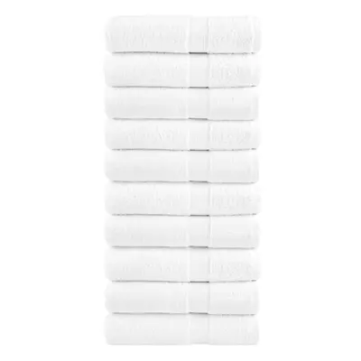 (white, x cm/ pcs) vidaXL Premium Sauna Towels Guest Bath Towel pcs Grey 600gsm 100% Cotton