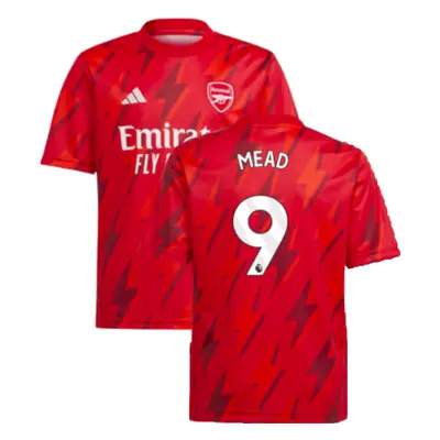 (SB) Arsenal Pre-Match Shirt (Red) - Kids (Mead 9)