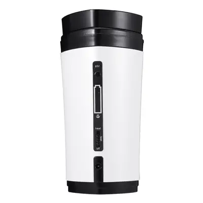 USB Coffee Cup Rechargeable Heating Self Stirring Mixing Mug Warmer Coffee Capsule Cup