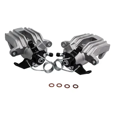 2x Floating Rear AluminiumBrake Caliper For VW BORA GOLF IV Solid disk