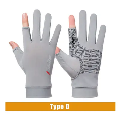 (Grey, Standard) Fishing Catching Gloves Protect Hand Professional Release Anti-slip Fish Gloves