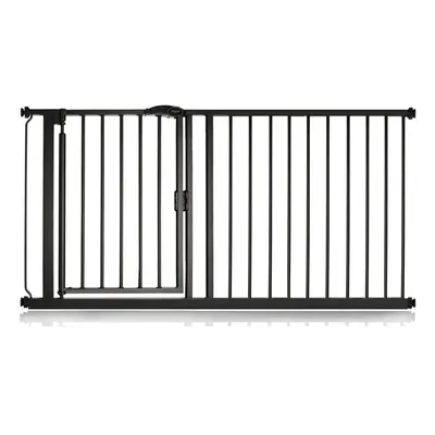 (Black, 154.5cm - 161.2cm) Bettacare Auto Close Pet Gate