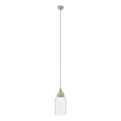 Oslo 18cm Dia Pendant Light White Adjustable House Contemporary Durable Glass