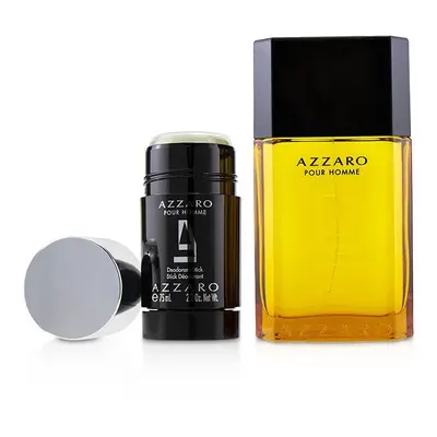 Azzaro Coffret: Eau De Toilette Spray 100ml/3.4oz + Deodorant Stick 75ml/2.2oz - 2pcs