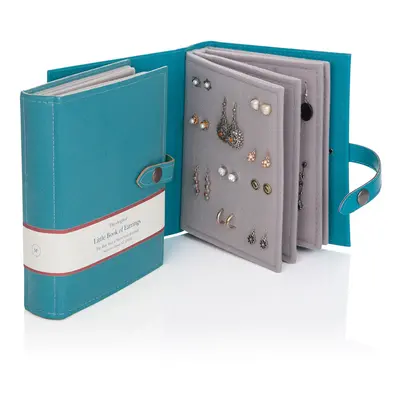 Little Book of Earrings - Teal - Earring Storage Solution