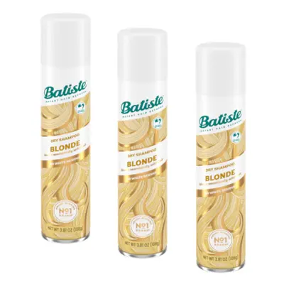 Batiste Dry Shampoo, Brilliant Blonde, 3.81 Fl Oz, Pack of