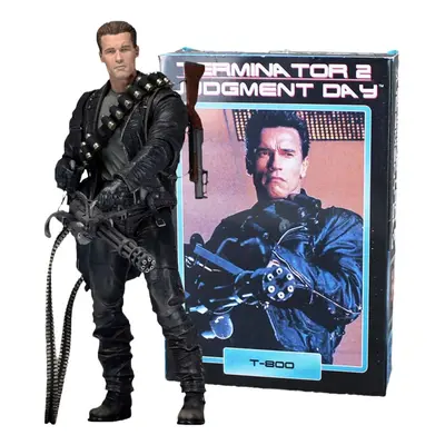 NECA Action Figure Terminator Judgment Day T-800 Ultimate Arnold Model Toy 7"