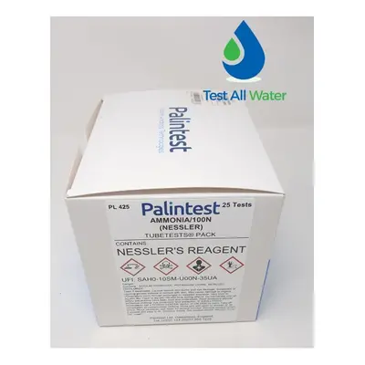 Palintest Ammonia (Nessler), - mg/L N Tubetests