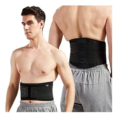 Lumbar Support Back Brace for Men and Women (Plus Size 50" - 70")