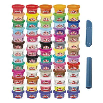 Ultimate Color Collection 65-Pack of Assorted Modeling Compounds for Kids Years and Up, Non-Toxi