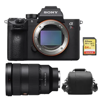 SONY A7R III + SEL 24-70MM F2.8 GM + 64GB SD card + camera Bag