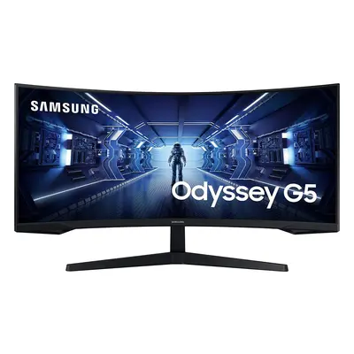 Samsung Odyssey G5 LC34G55TWWRXXU 34" 1000R Curved Gaming Monitor - 165Hz, 1ms, 1440p WQHD, Free