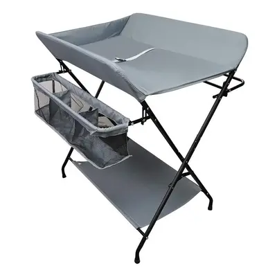 OUNUO Baby Changing Table Foldable with Unit Storage Bags