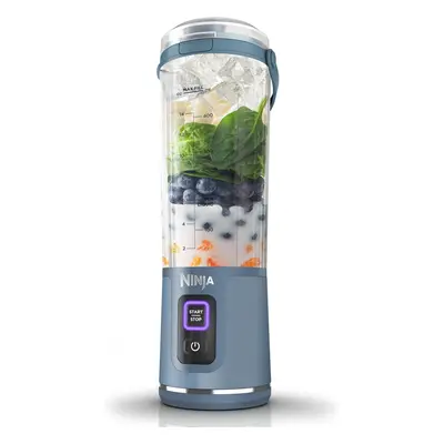 (Denim Blue) Ninja Blast Portable Blender, 530ml, Leakproof Lid