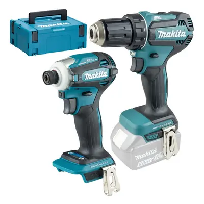 Makita 18V LXT Brushless Kit - DDF485 Drill Driver DTD172Z Impact Driver Makpac