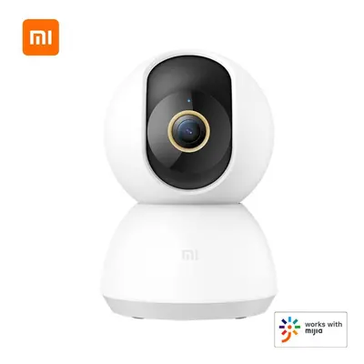 (White) Xiaomi Mijia Ptz Camera 2k 3mp Ai Smart Ip Camera Home Security Cam Monitor Night Vision